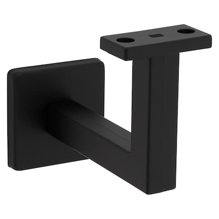 National Hardware National Hardware Reed Black Steel Handrail Bracket 3-5/16 in. L 150 lb N830-524